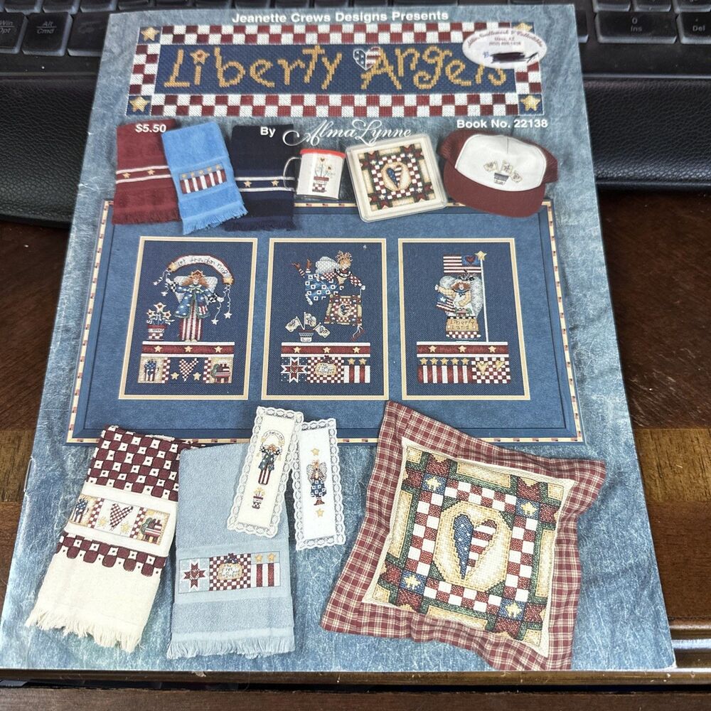Jeanette Crews Designs, Inc. Book No. 22138 - Liberty Angels by Alma Lynne